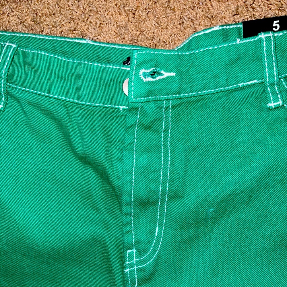 Green Fashion Nova Jeans Size 5